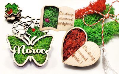 Martisoare cu licheni – de ce sa optam pentru ele?